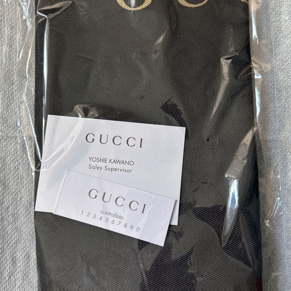 Authentic GUCCI Handbag Sleeper Bag Dustbag Drawstring Made in Italy 100% Cotton - Picture 2 of 9